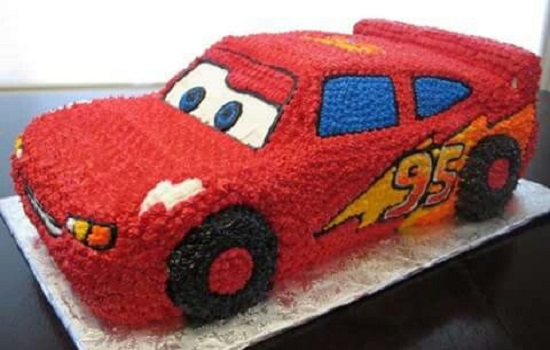 kue ulang tahun karakter mobil