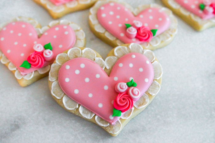 Lingerie Valentine's Sugar Cookies