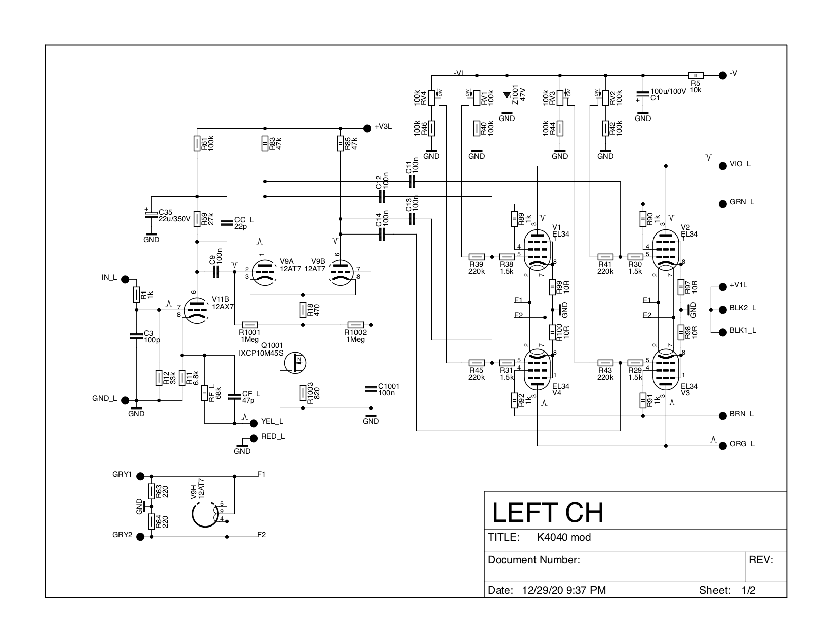 Easy Chip Amplifier Velleman K4040, take three
