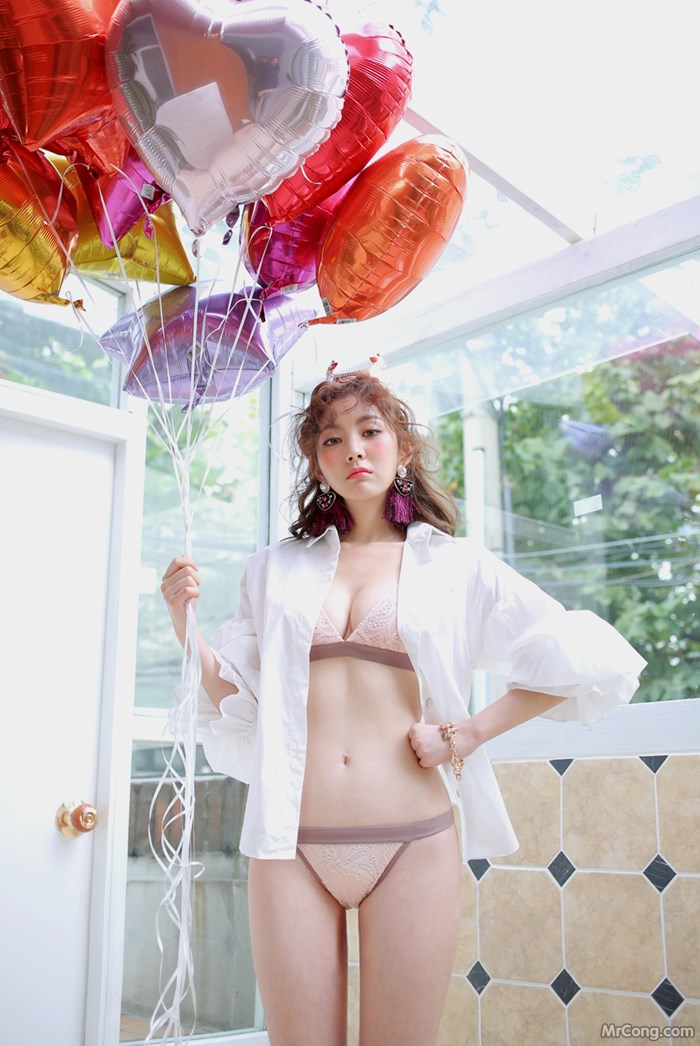 Lee Chae Eun&#39;s beauty in lingerie, bikini in November + December 2017 (189 photos) photo 7-2