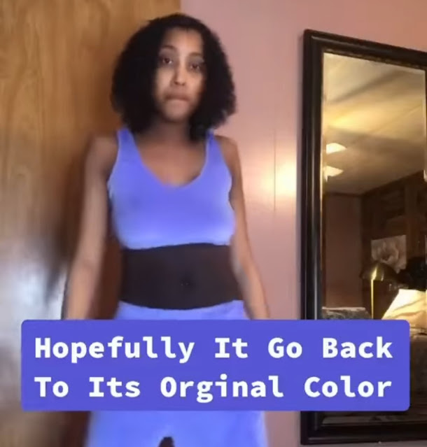Shocking! See what Pregnancy did to a Mum stomach (Video)