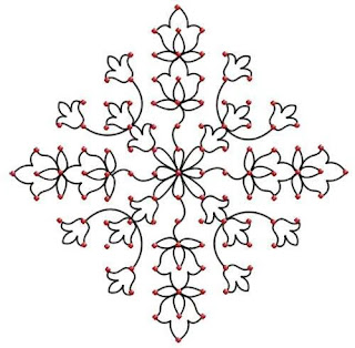 flower dot rangoli designs images dot rangoli designs made with flowers