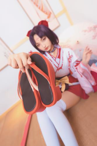 [Cosplay] Mafuyu Kagurazaka 神楽坂真冬 Sword language 刀ノ語 (Onmyoji, Arknights)