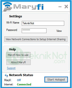 Maryfi Ücretsiz Sanal Yönlendirici Yazılımı