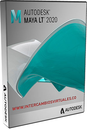 Autodesk Maya LT 2020.1 poster box cover