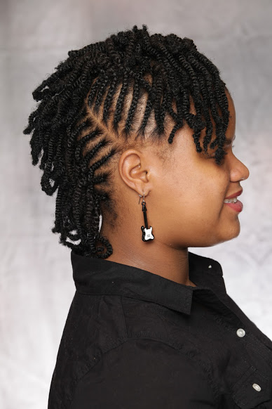 Natural Twist Mohawk Hairstyles