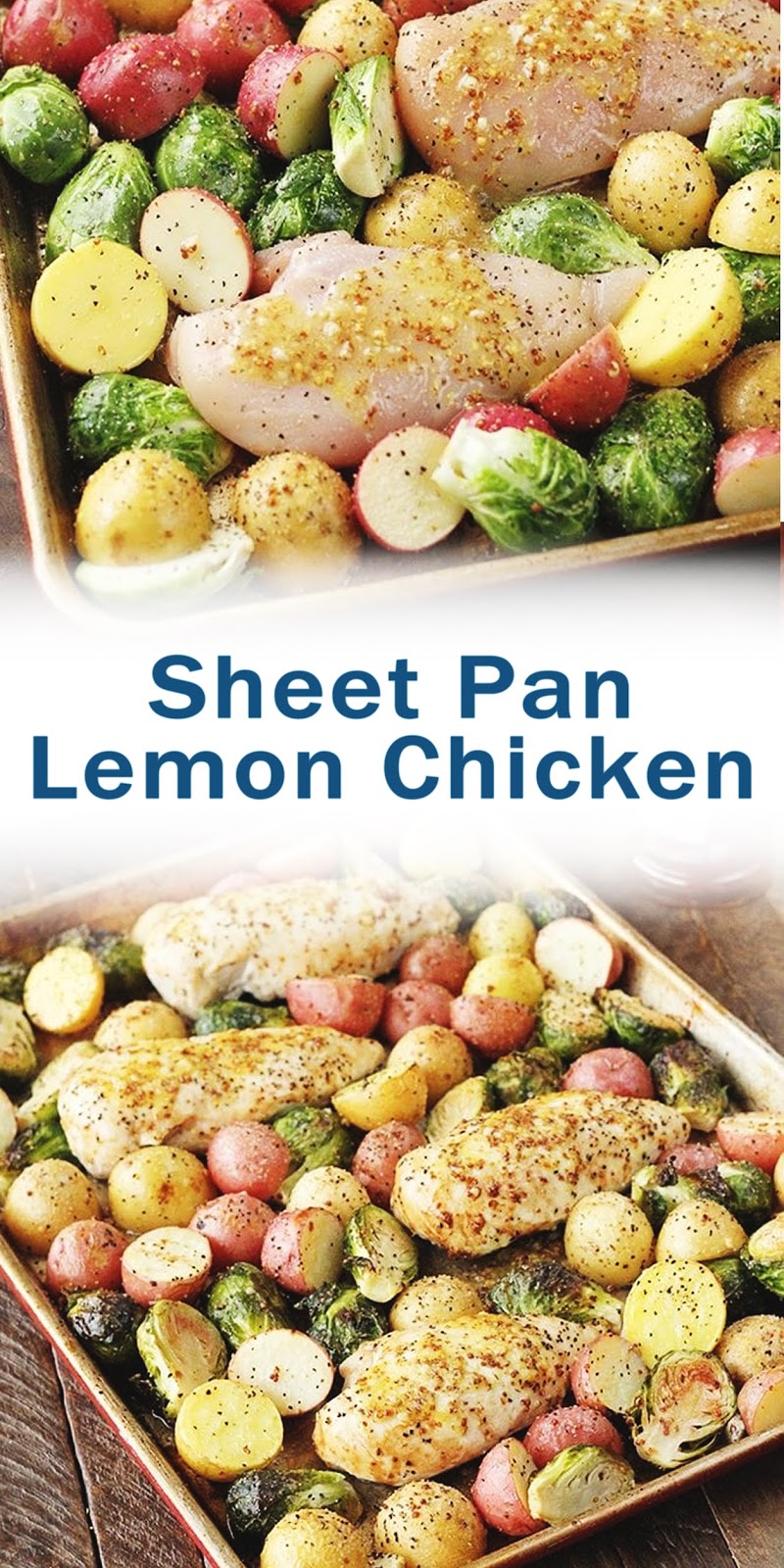Sheet Pan Lemon Chicken