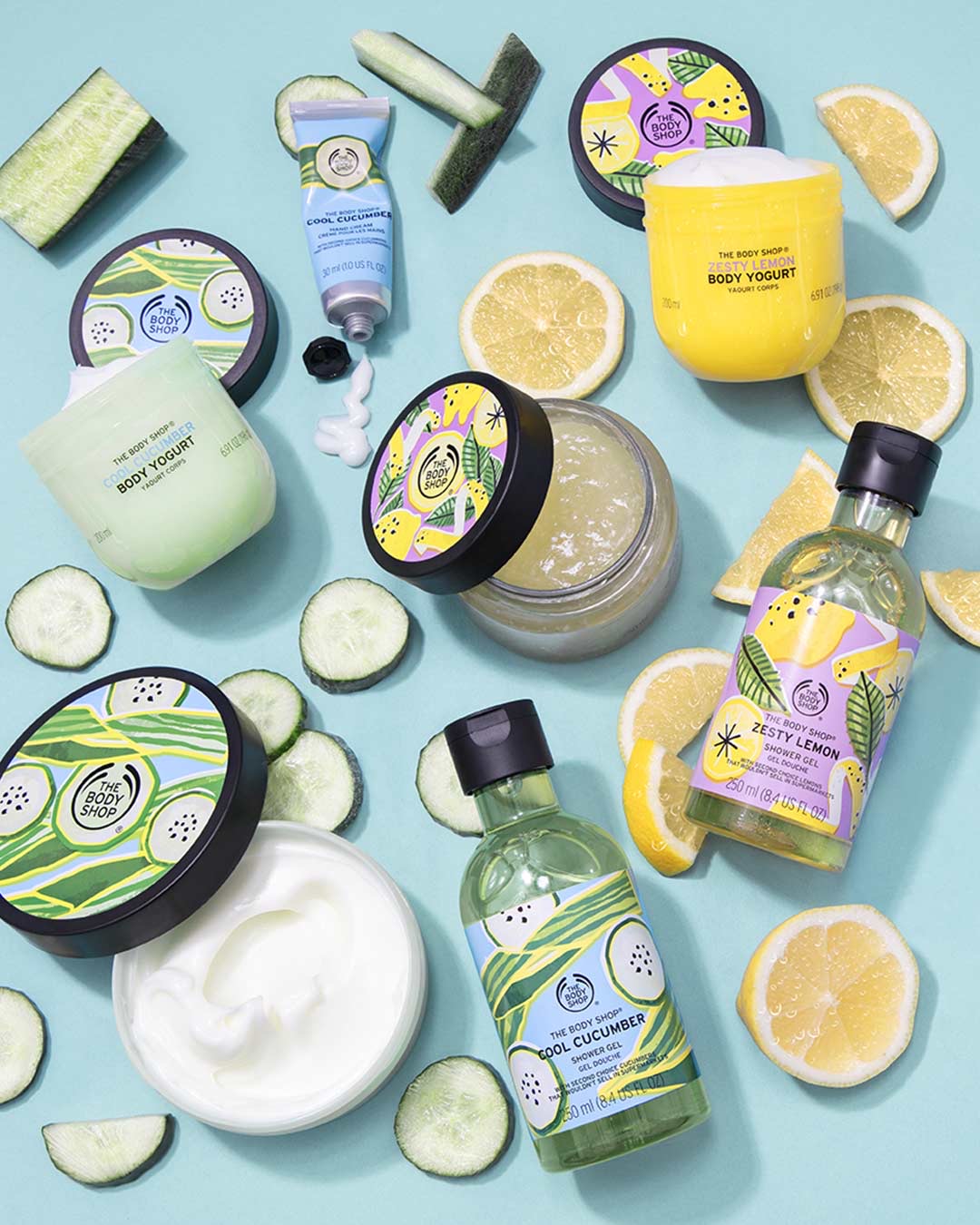 THE BODY SHOP Cool Cucumber & Zesty Lemon Special Edition
