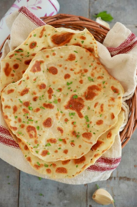 An Easy And Delicious Flatbread Recipe With Only 3 Ingredients