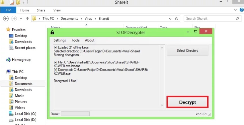Cara Mengembalikan File Terkena Ransomware 100 Work