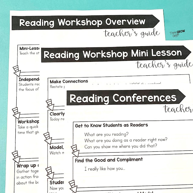 3 Important Parts to Plan for Reading Think Grow Giggle