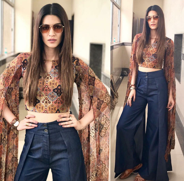 Kriti Sanon's looks at Bareilly ki barfi promotions