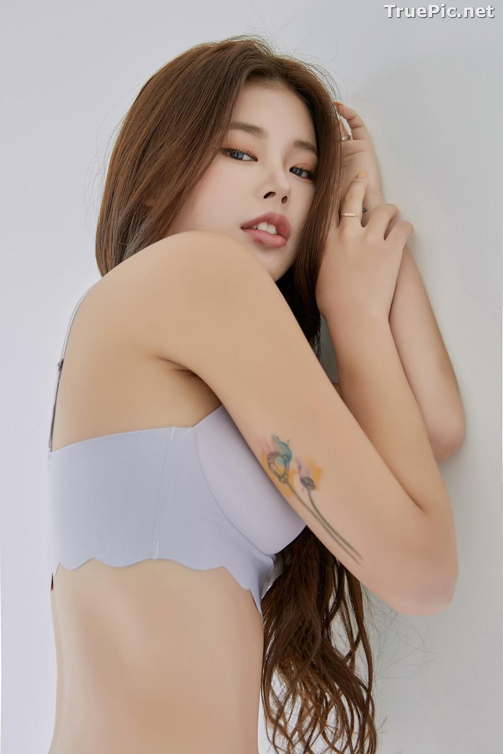 Image Korean Fashion Model – Da Yomi (다요미) – Lountess Spring Lingerie #2 - TruePic.net - Picture-12