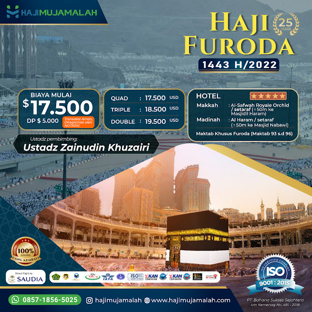 Haji Plus 2022 Langsung Berangkat Tanpa Antri