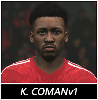 PES 2017 Faces Kingsley Coman by BenHussam