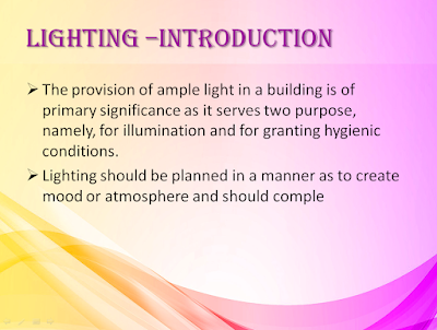 LIGHTING BUILDING SERVICE PPT