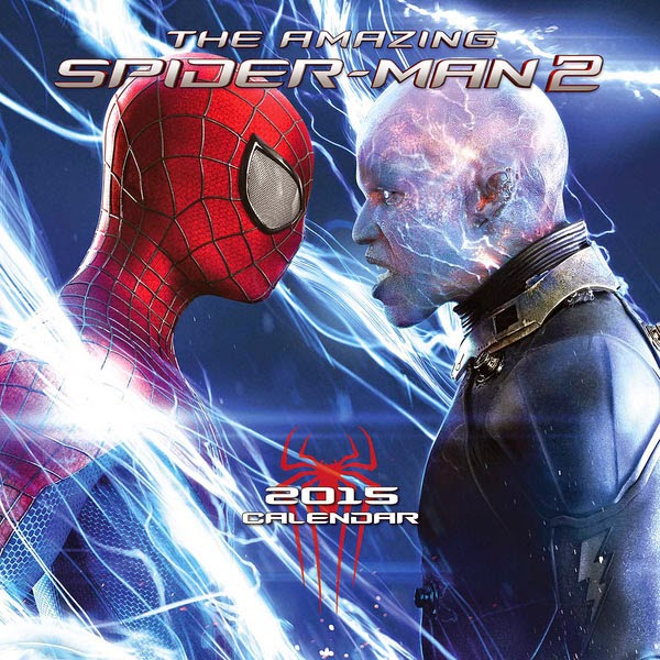Calendario 2015 Spiderman y Electro
