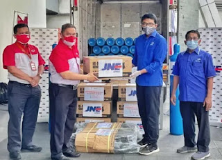 JNE Kumpulkan Donasi dan Kirim Tabung Oksigen Gratis untuk Rumah Sakit di Seluruh Indonesia