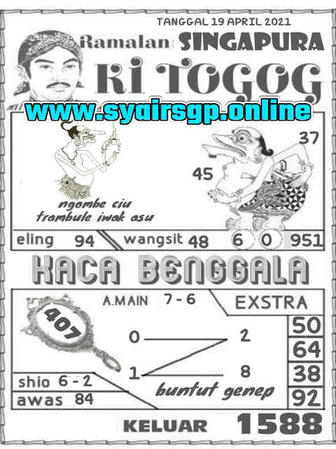 PREDIKSI togel singapura