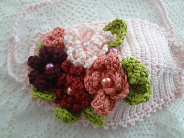 Bohemian Flower Masks - crochet pattern