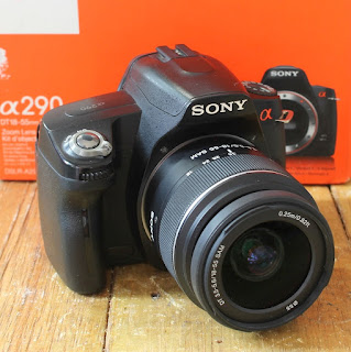 Kamera DSLR Sony Alpha a290 Fullset