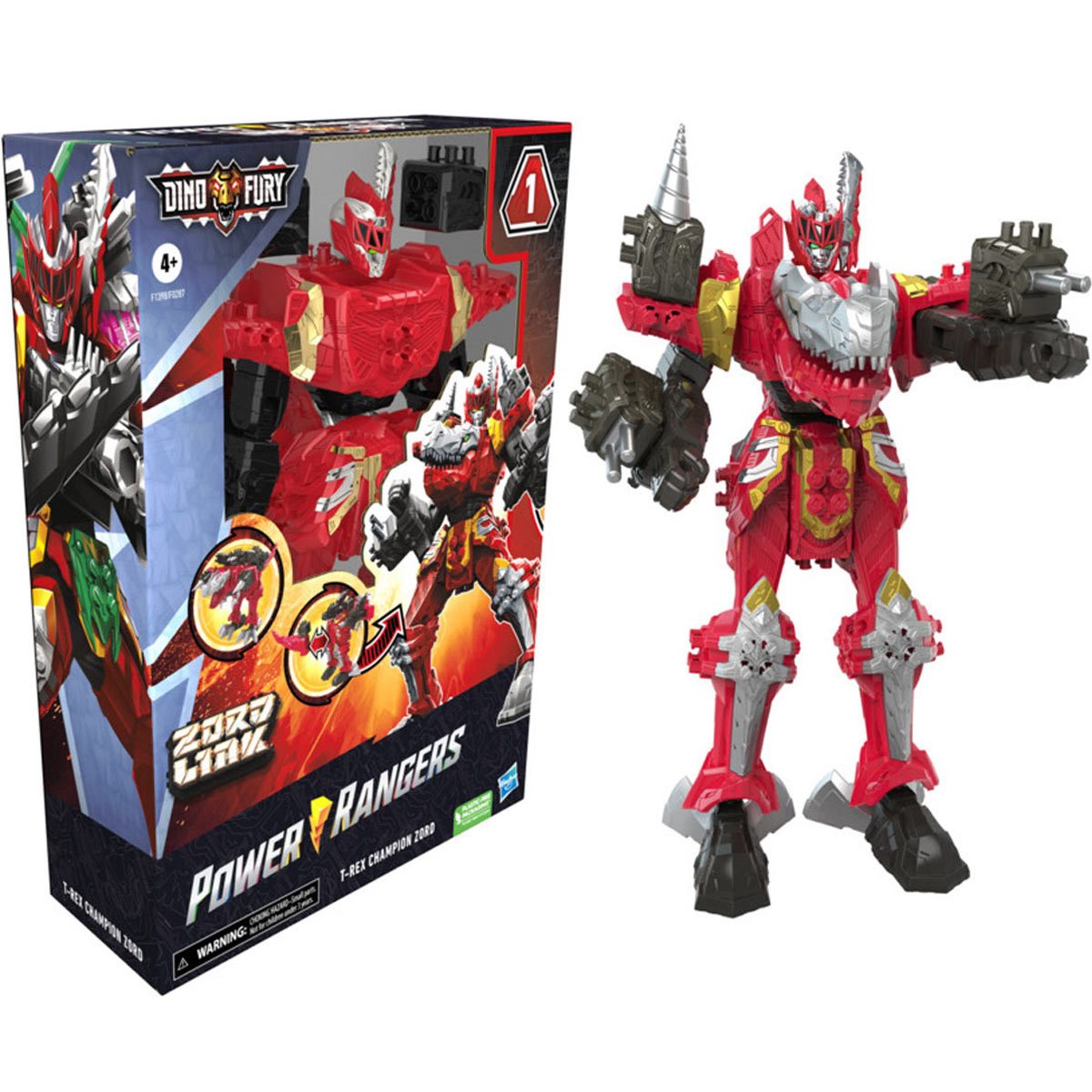 Zords de Power Rangers Dino Fury são lançados nos EUA