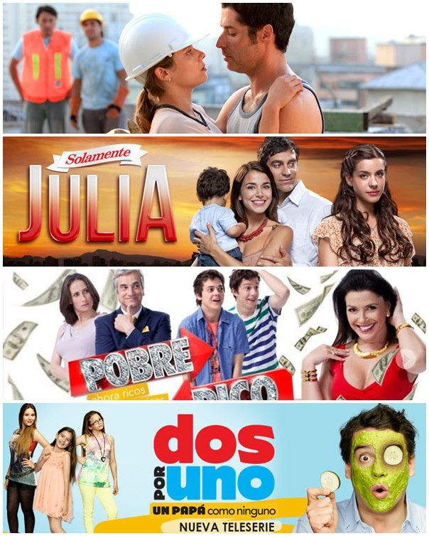 Teleseries Chilenas EL SUPER LUNES DE TVN
