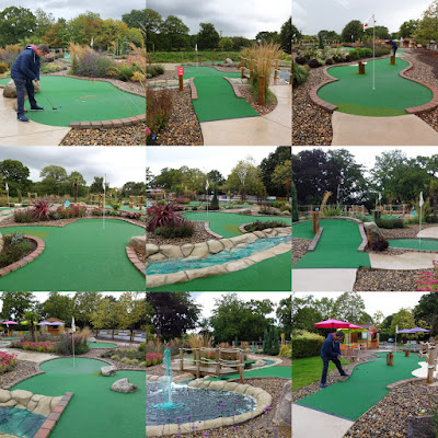 Adventure Golf at the Four Ashes Golf Centre in Dorridge, Solihull