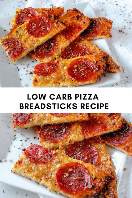 LOW CARB PIZZA BREADSTICKS RECIPE