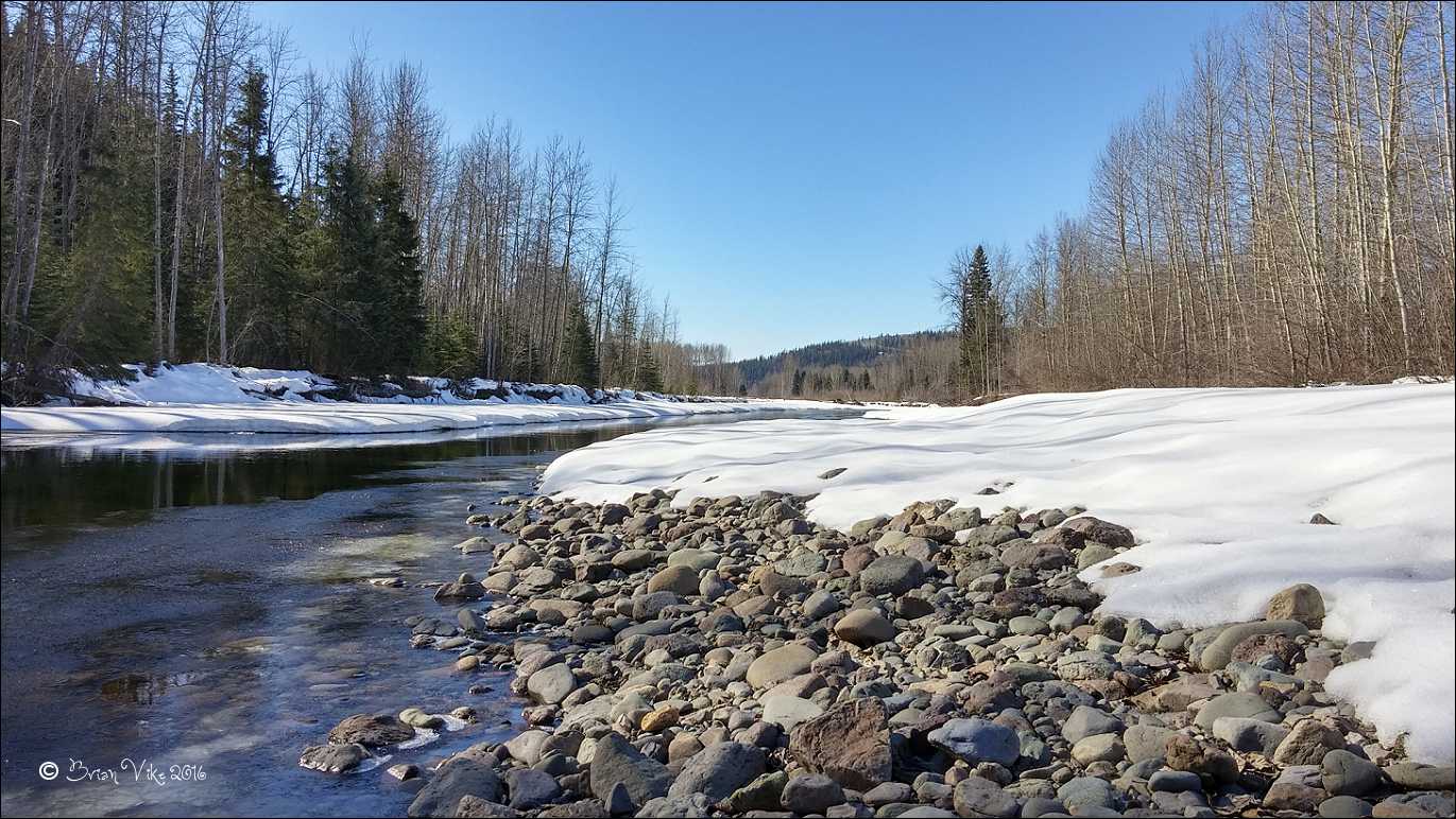 Northern Interior British Columbia: Spring Is In The Air Thawing