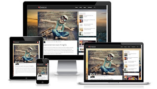 Breeze blogger template