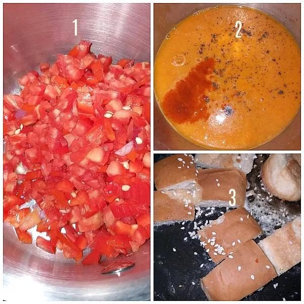 step by step pictures of how to make Easy Homemade Tomato Soup