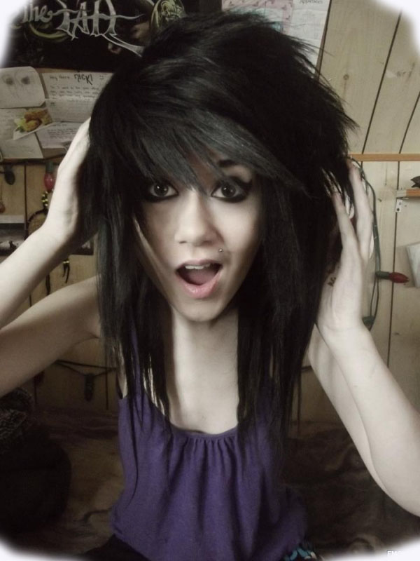 Top Inspiration 19 Emo Haircuts For Medium Length Hair