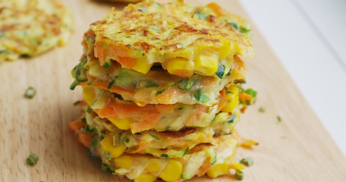 RECIPE Courgette, Carrot & Sweetcorn Fritters — Mimi Rose and Me