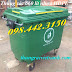 Bán thùng rác 660L, xe đẩy rác 660L, xe gom rác 660L, thùng rác 660L nhựa HDPE, thùng rác 660L giá rẻ gọi 0984423150 - Huyền