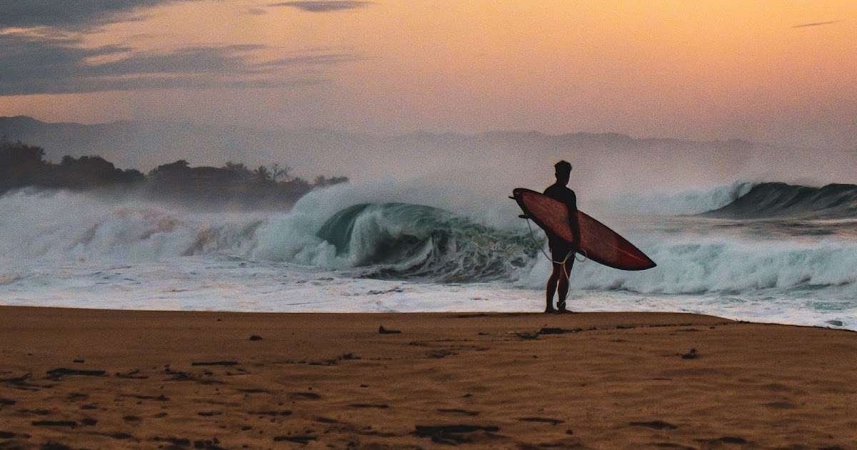 HD Wallpaper Beach, Wave, Surfer, Ocean, Surfboard, Surfing