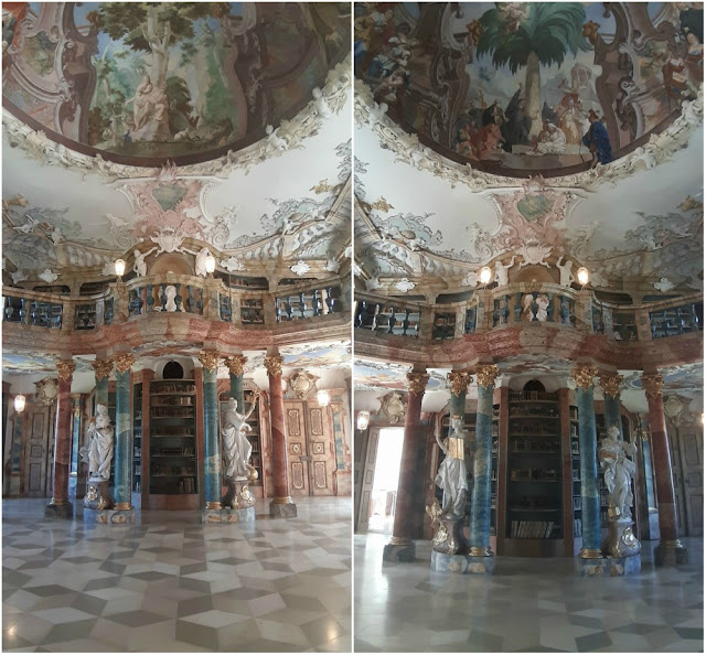 biblioteca da Abadia de Wiblingen (Ulm, Alemanha)