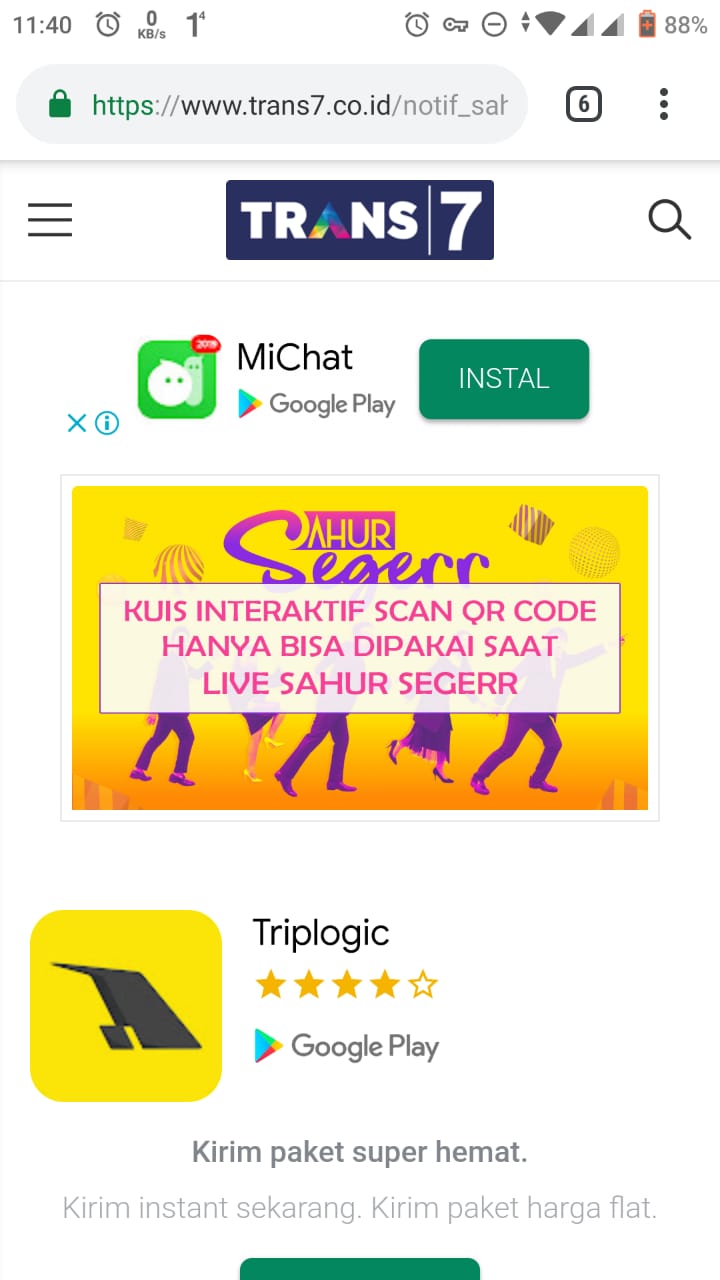 Tips And Trik 2 Cara Scan Qr Code Sahur Seger