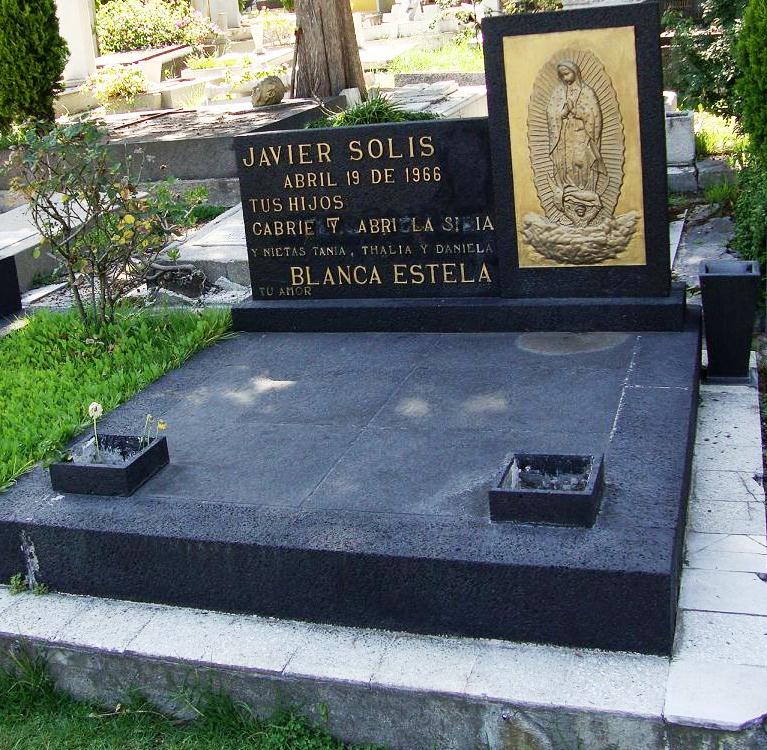Tumba Javier Solis TUMBAS DE FAMOSOS