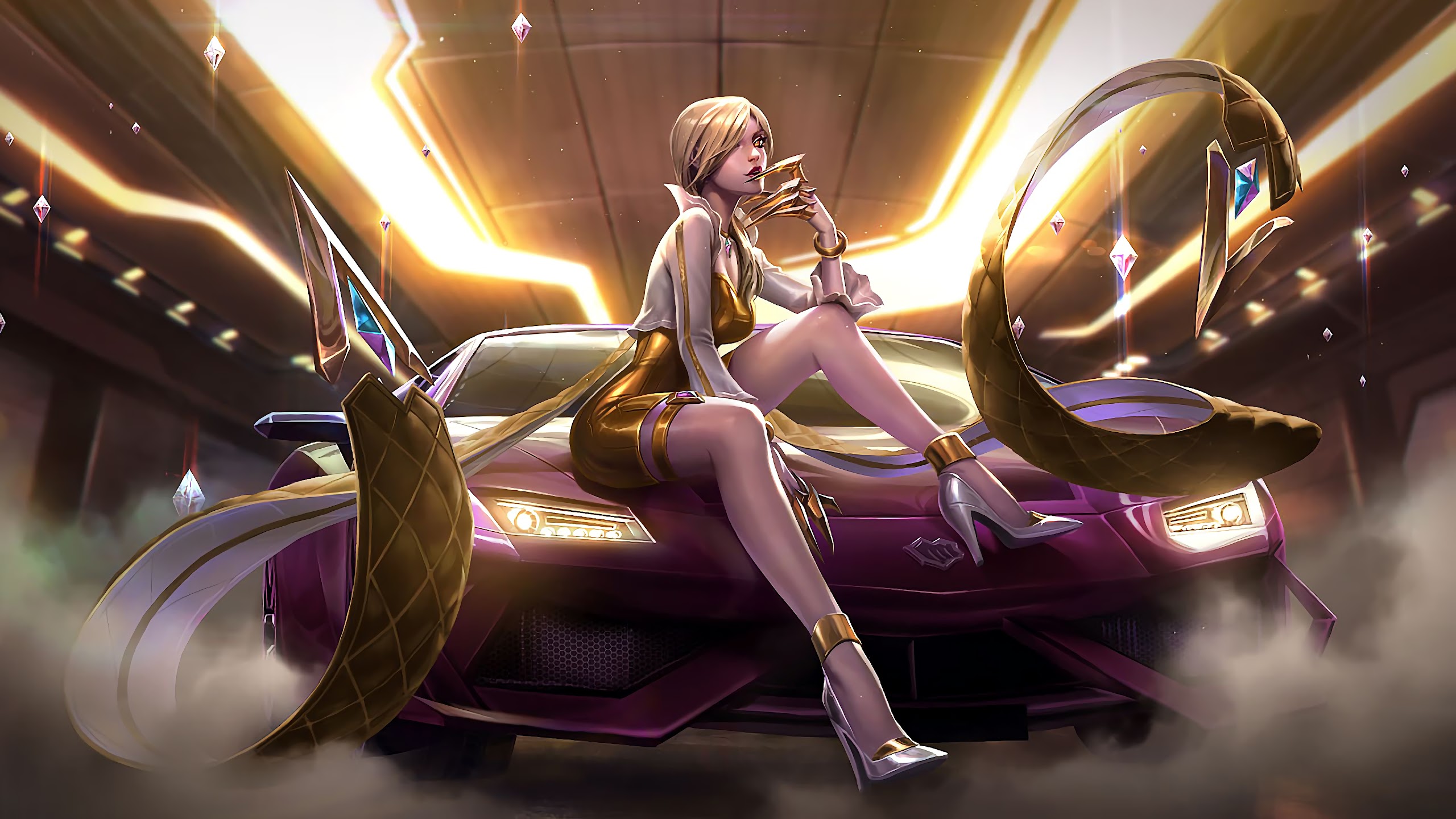 Featured image of post Kda All Out Evelynn Splash Art Change K da all out ahri k da all out akali k da all out evelynn k da all out kai sa and k da all out seraphine official league of legends lol champions splash arts background image