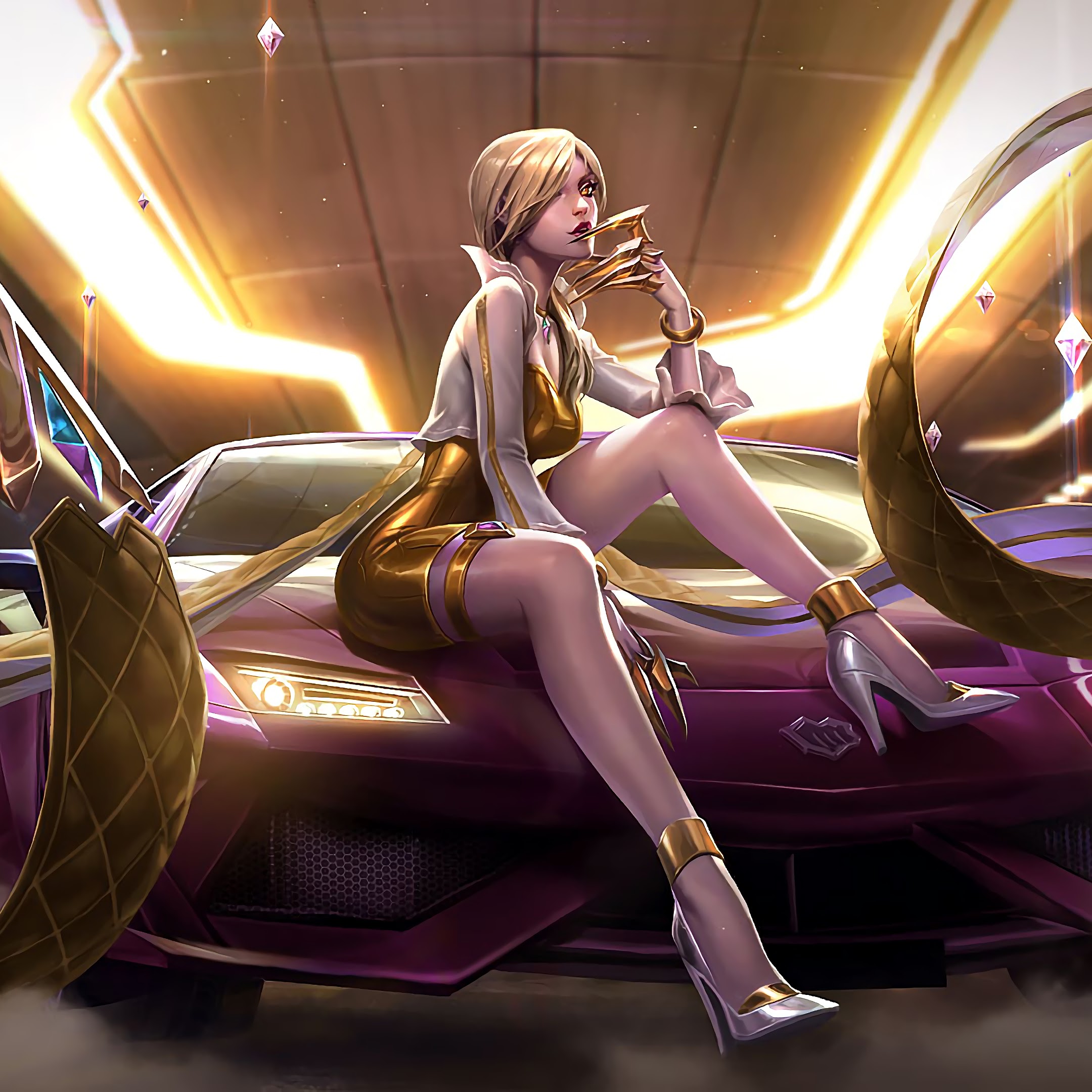 K/DA Evelynn, Prestige Edition, Splash Art, LoL, 4K, #68 Wallpaper