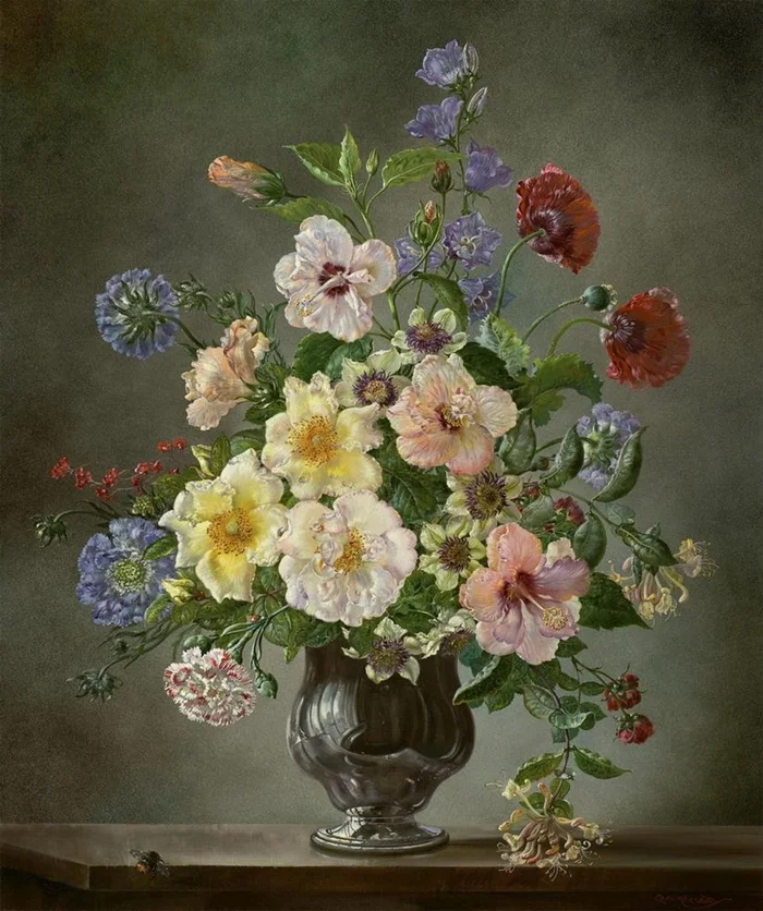 Cecil Kennedy 1905-1997 | British flowers painter