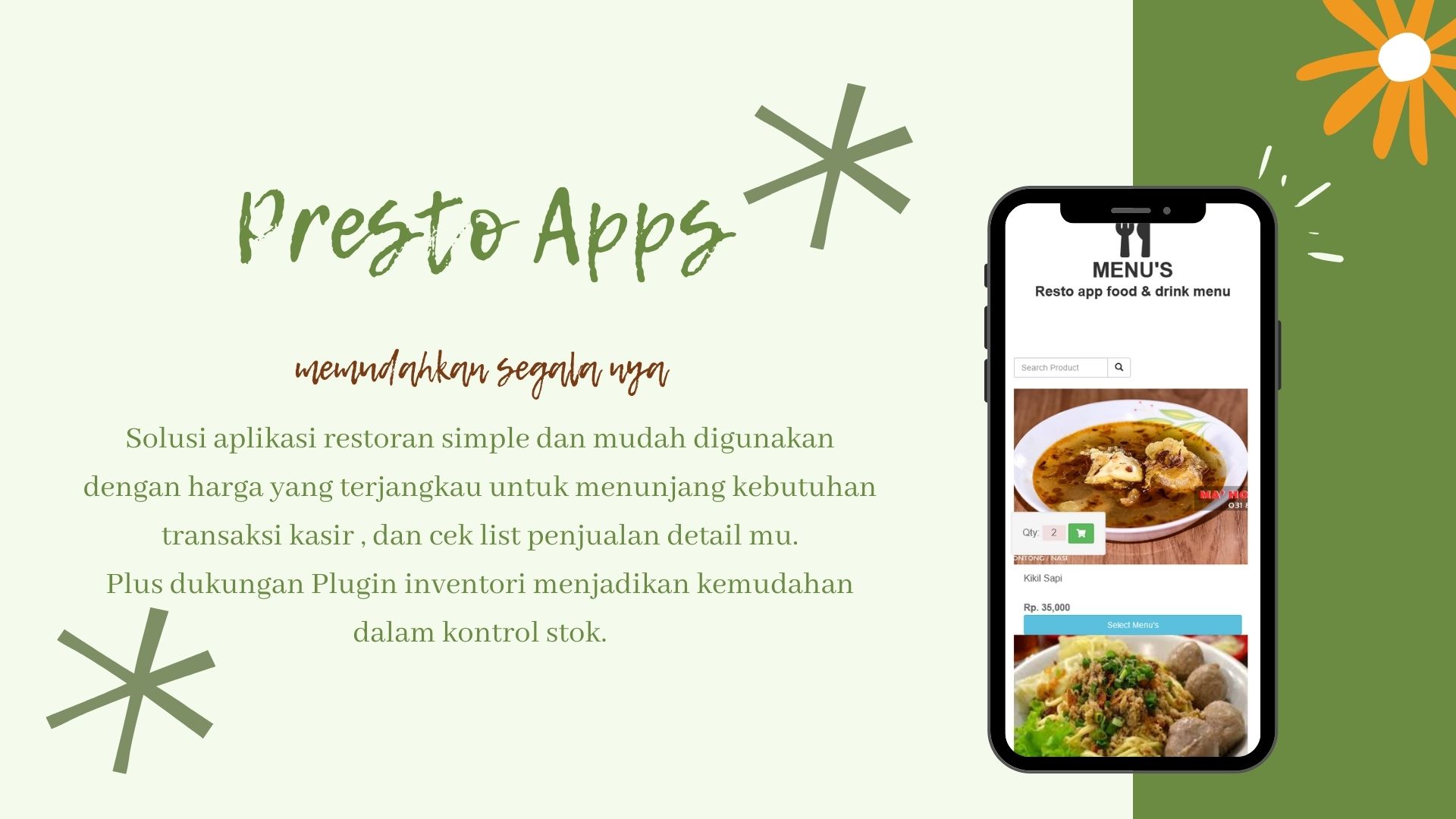 aplikasi restoran online murah
