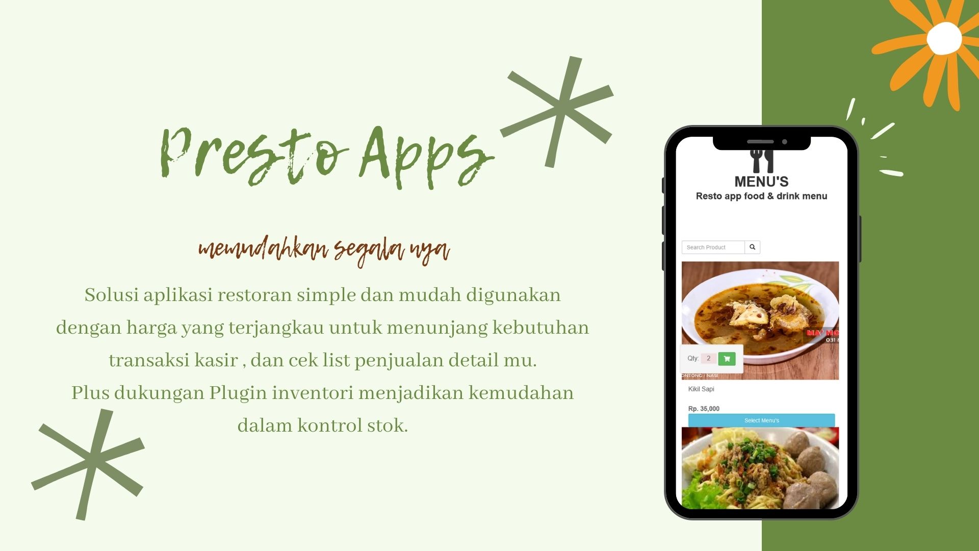 aplikasi restoran , software program restoran murah