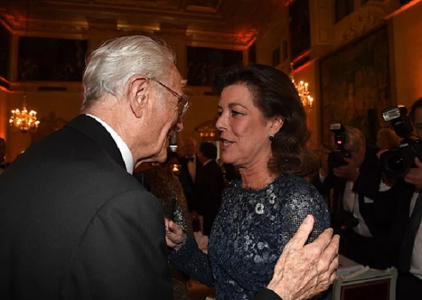 Princess Caroline of Hanover attends the AMADE Deutschland Charity dinner at Residence Museum