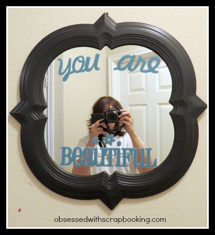 Obsessed with Scrapbooking [Video]Square1 Masterpiece Repositionable Vinyl Cricut Mirror