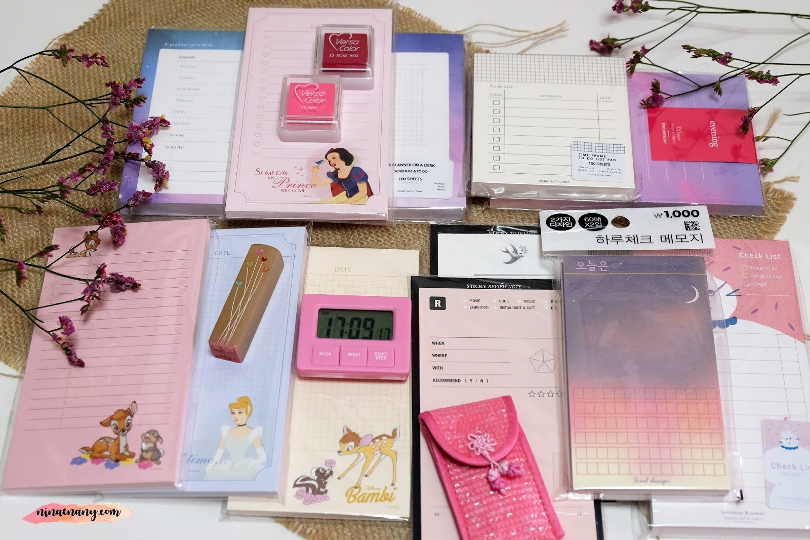 [Journal] Planner & Stationery From Korea That I Love Nina Enany