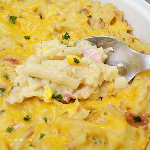 Creamy Tuna Corn Casserole 