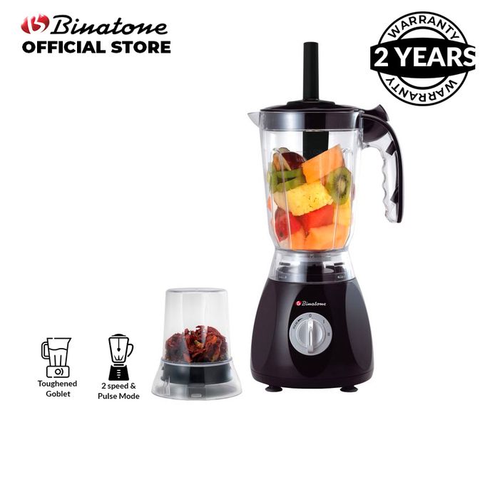 Black Blender & Grinder 1.5 Litre by Binatone Home and Office