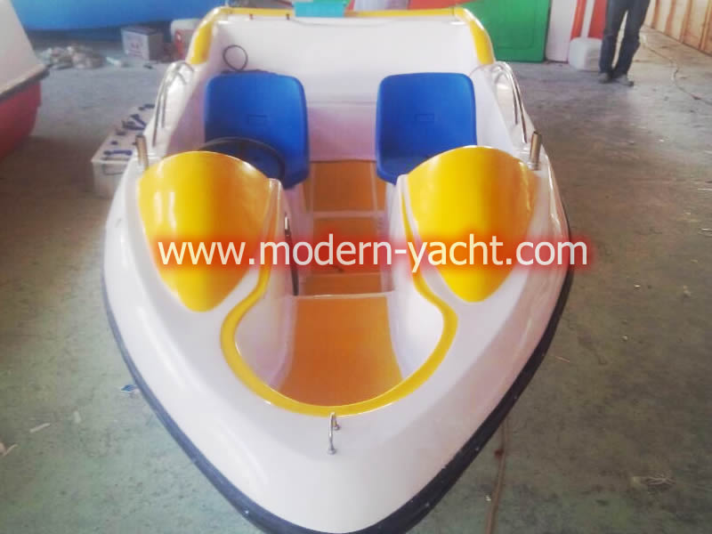 paddle/electric boats rides Hot sale 5 seats electric boat